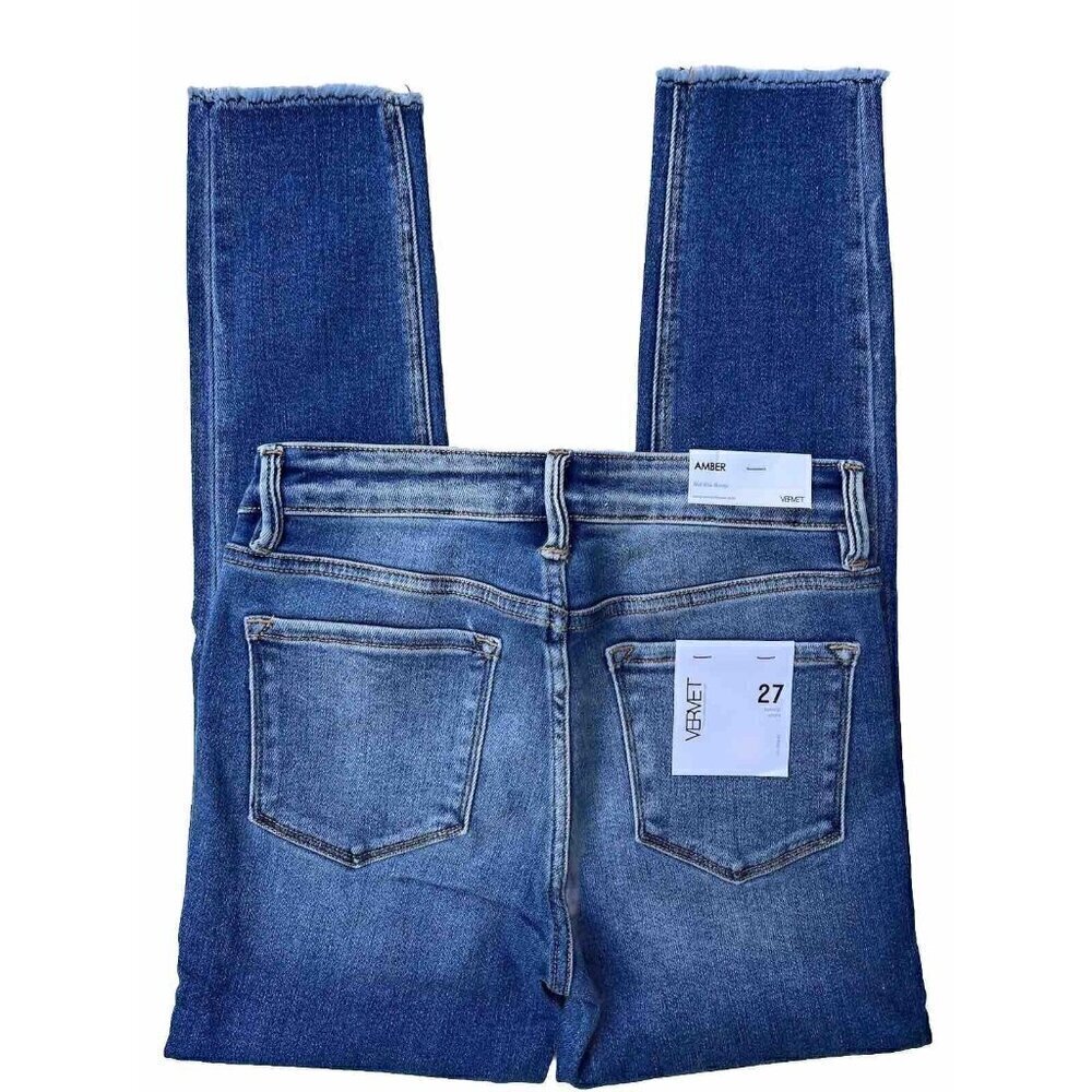 Vervet by Flying Monkey Amber Skinny Jeans 27 - Picture 3 of 16